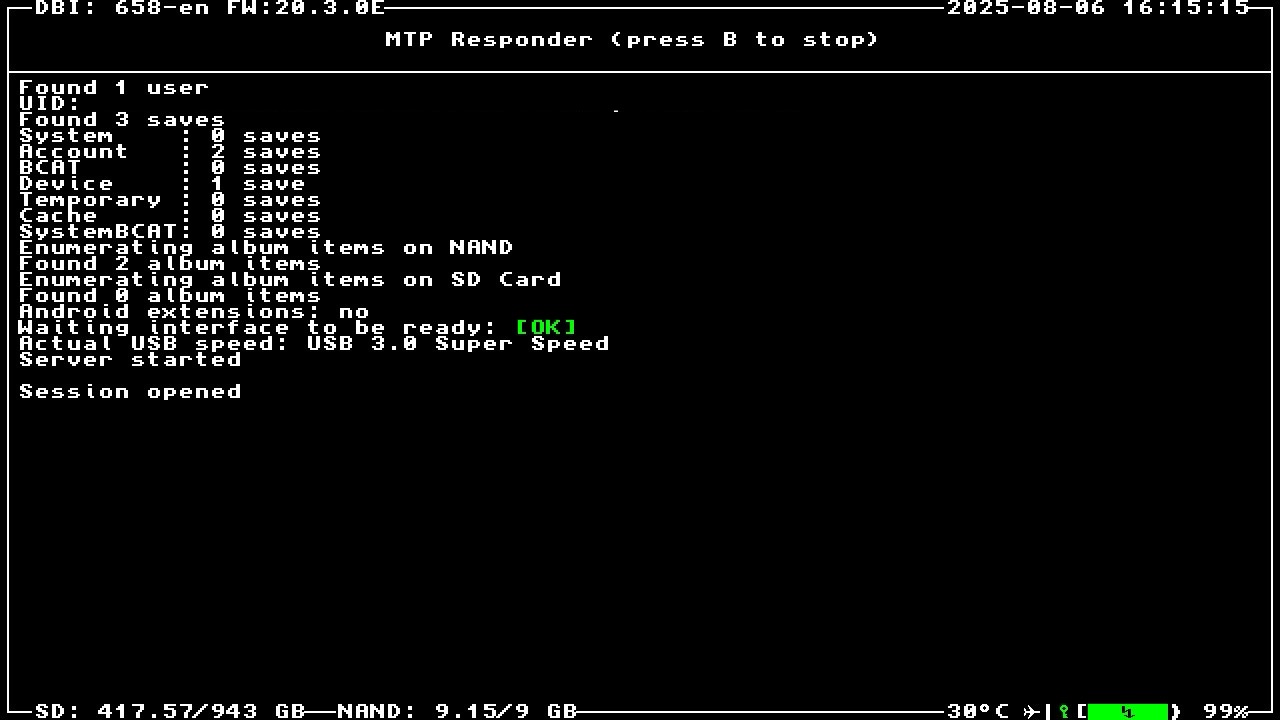 DBI - Run MTP Responder