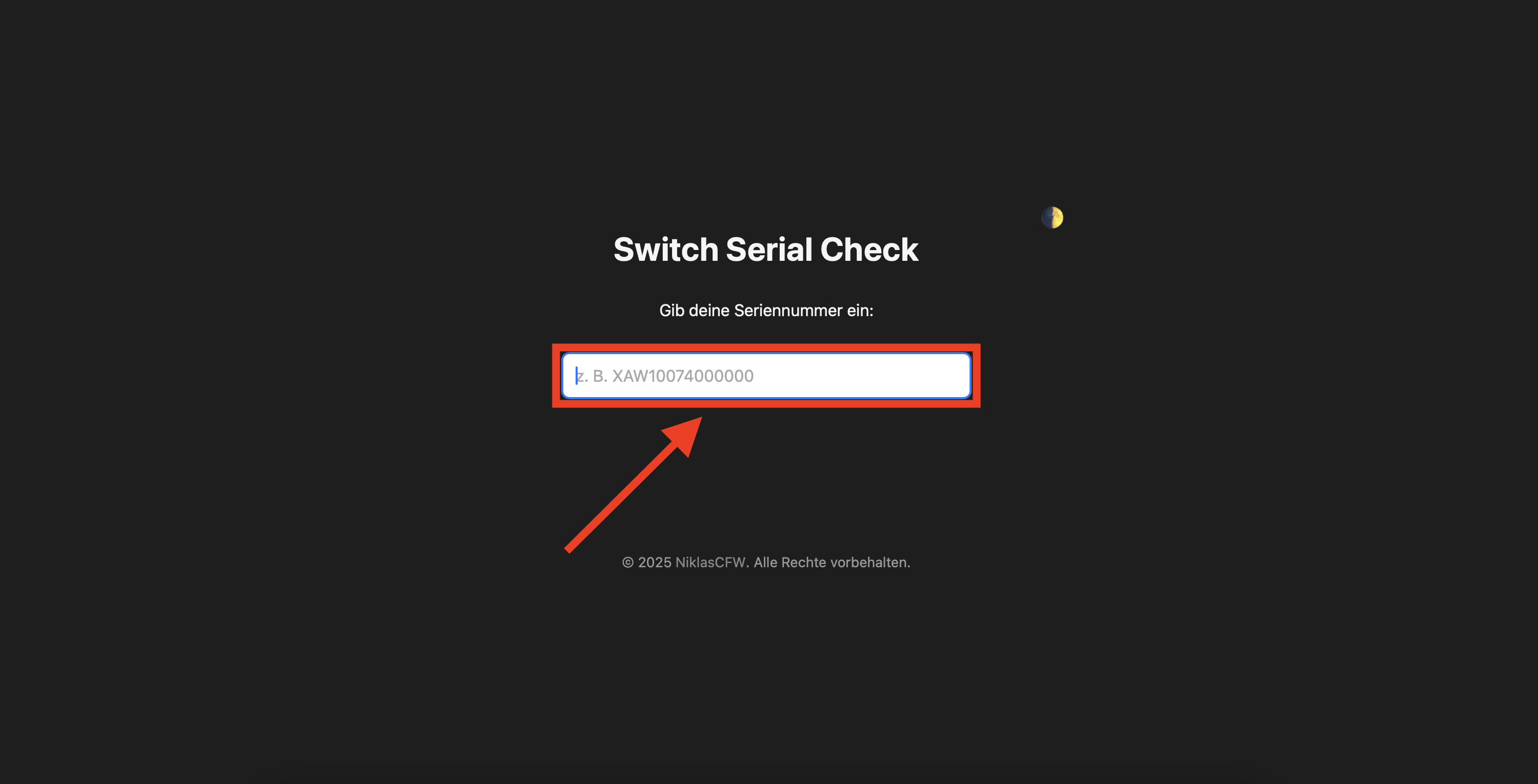 Serial Check