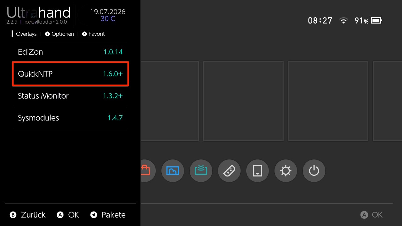 UltraHand – Overlays