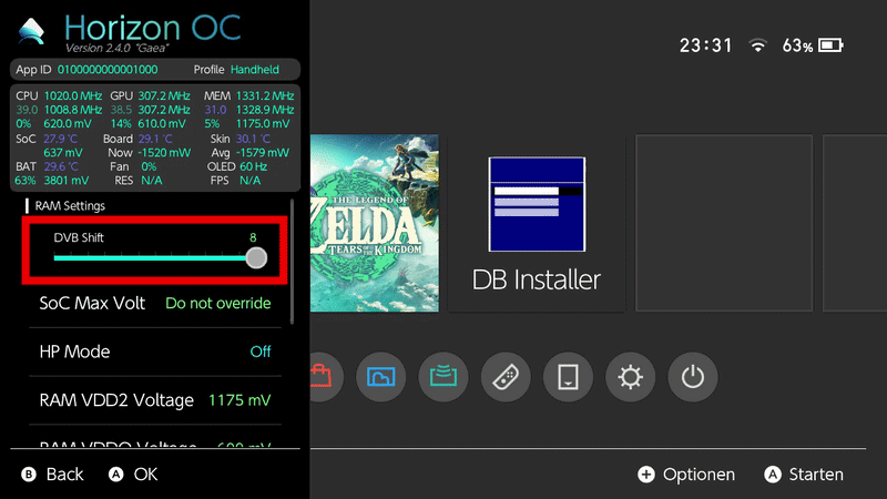 HOC Temporary Overwrites