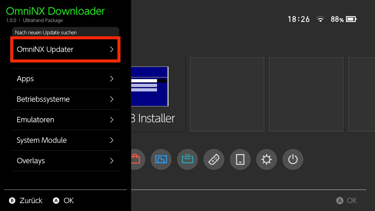 UltraHand – OmniNX Downloader