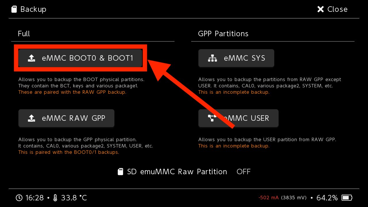 | eMMC BOOT0 & BOOT1